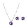 WESTISLAND Crystal Cory Necklace and Earrings Set_WI8061233