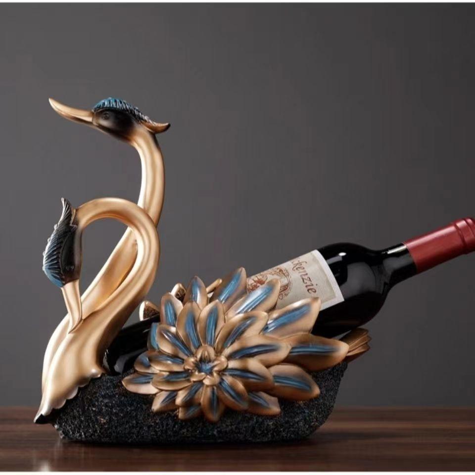 Набор ornaments для винной полки Красное Вино Лебедь Домашний Гостиная Обеденный Стол Поднос Американский Легкий Люкс Винный Шкаф Украшение Обеденный Шкаф