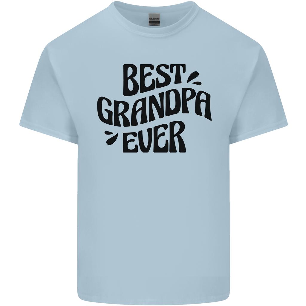 Grandparents Day Best Grandpa Ever Unisexs Light Cotton TShirt