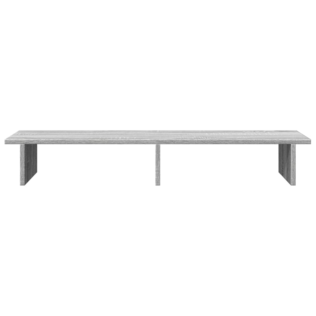 Monitor Stand Gray Sonoma 100 x 27 x 15 cm Particleboard