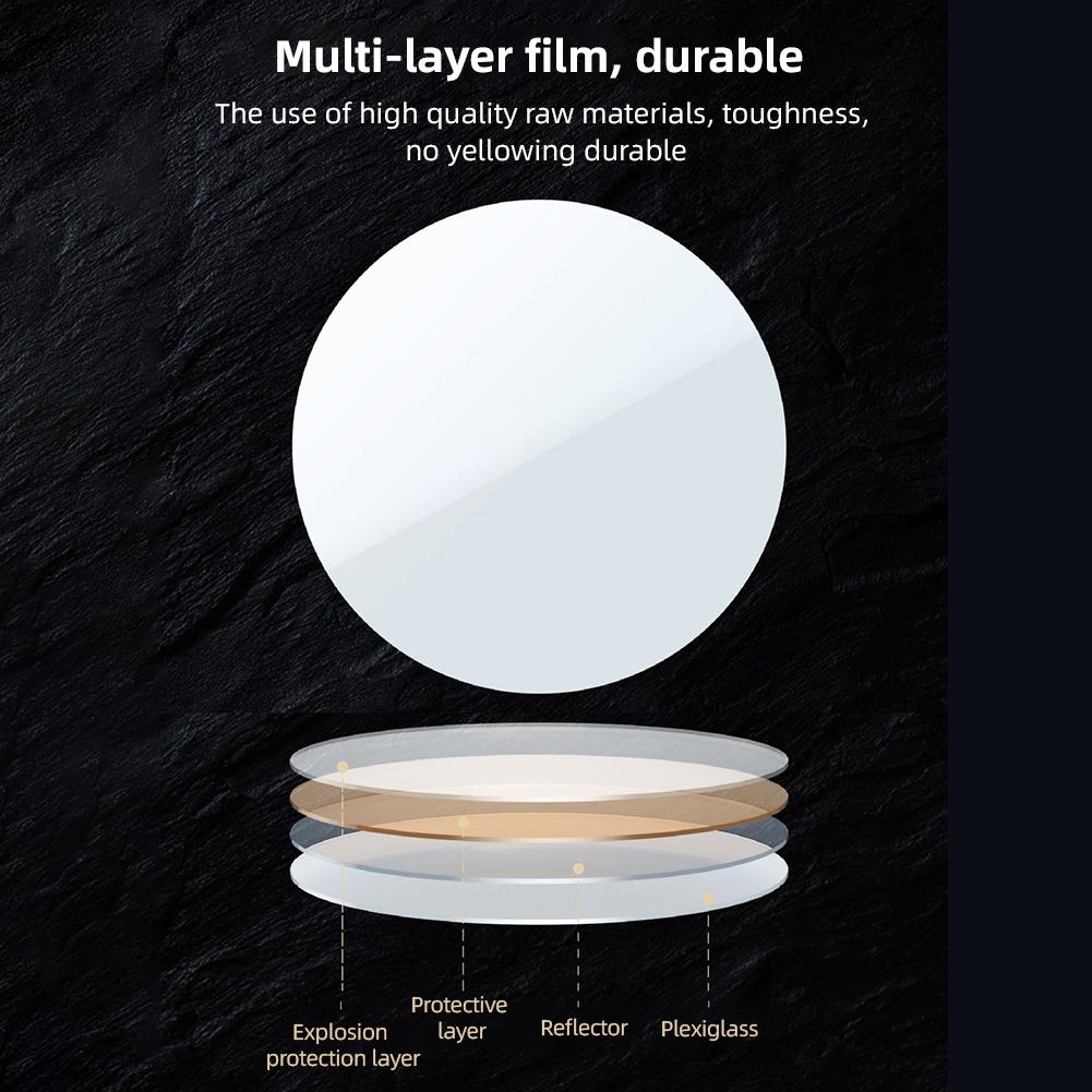 Зеркало для селфи, компактное зеркало для телефона, универсальный зажим для телефона, совместимый с iPhone 14/13/12/11