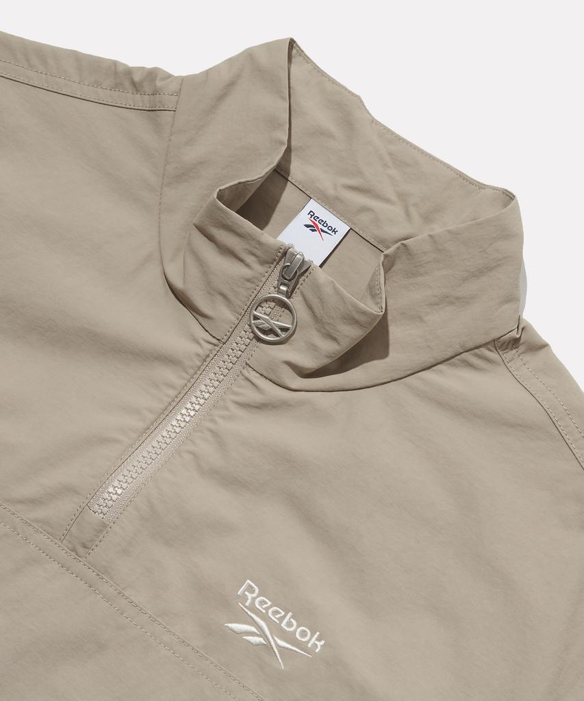 Reebok Платье-анорак с коротким рукавом (W) - бежевый