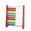 Educational Calculation Bead Red Blue Calculation Rack Durable Wooden Abacus  Preschool