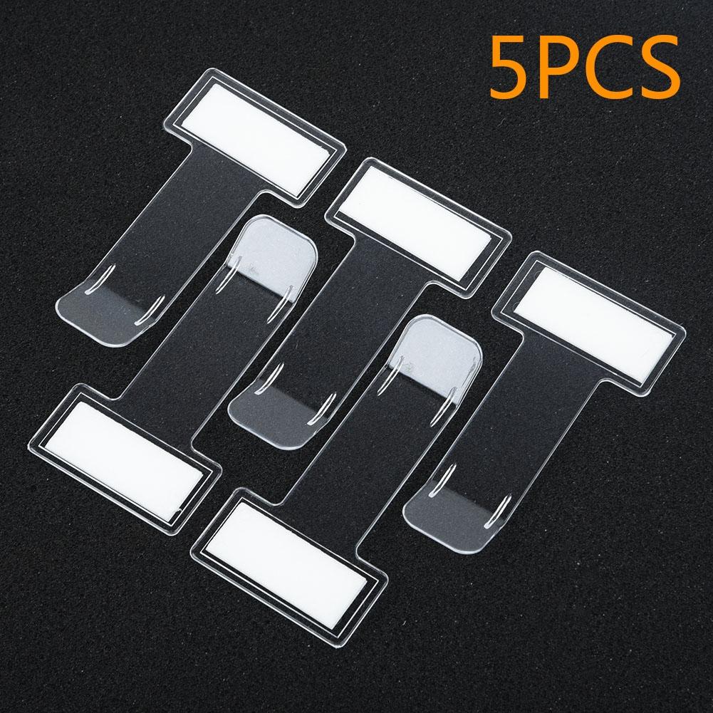 5x Automotive Parking Ticket Receipt Permit Card Holder Clip Sticker/ Windscreen