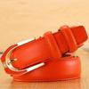 [Source] Women'S Leather Pin Buckle Belt, Women'S 3.0 Thin Belt Candy Color