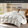Source Life White Goose Feather Quilt