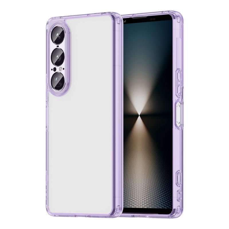 Suitable for Fancai Xperia 1 VII phone case, Sony 10 VII phone cover, 1 III anti-drop transparent TPU + PC