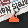 New Soft Pilates Keychain Yoga Core Bed Keychain Silicone Gym Key Chain Motivational Girl Gym Accessories Fitness Gifts