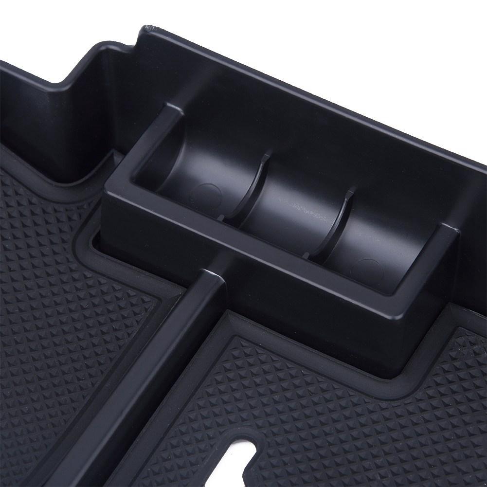 Black Car Armerest Center Console Storage Box Container Organizer for Honda Civic 10th