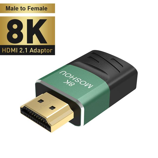 8K HDMI 2.1 Кабель-адаптер "папа-мама" Кабель-конвертер для HDTV PS4 PS5 Ноутбук 4K HDMI удлинитель "мама-мама"