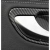 For Benz C-Class C300 C43 2015- Carbon Fiber Inner Door Bowl Cup Cover Trim