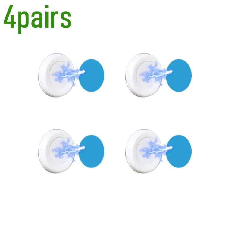 Настенный держатель для пульта дистанционного управления с магнитом, прочные магнитные крючки, наклейка на холодильник для ключей, крючки для хранения, защищающие от потери, крючок для домашнего органайзера