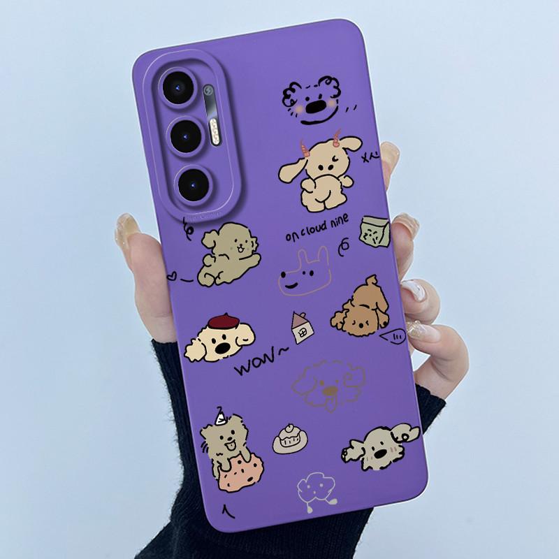 Чехол для Tecno Pova 3 LF7n Милый Мультяшный Кот Матовый Ударопрочный Мягкий Силиконовый Чехол для Телефона Для Tecno Pova 3 Pova3 Funda 6.9''