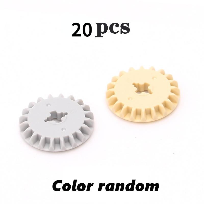 Серия MOC Gear Поворотная платформа с шестернями Зубчатая рейка и шестеренчатый дифференциал Высокотехнологичные детали Строительные блоки из мелких частиц Игрушки
