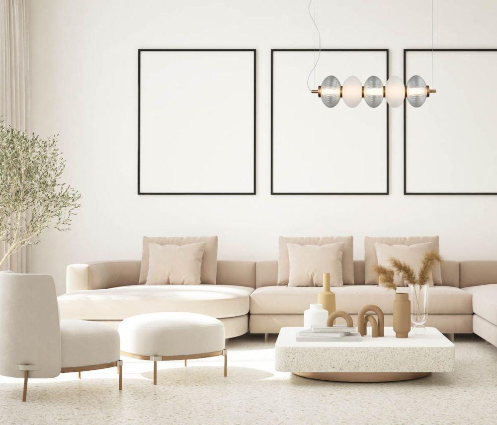 Lampa wisząca LED 19W TESTA PND-84938-4-BK Italux