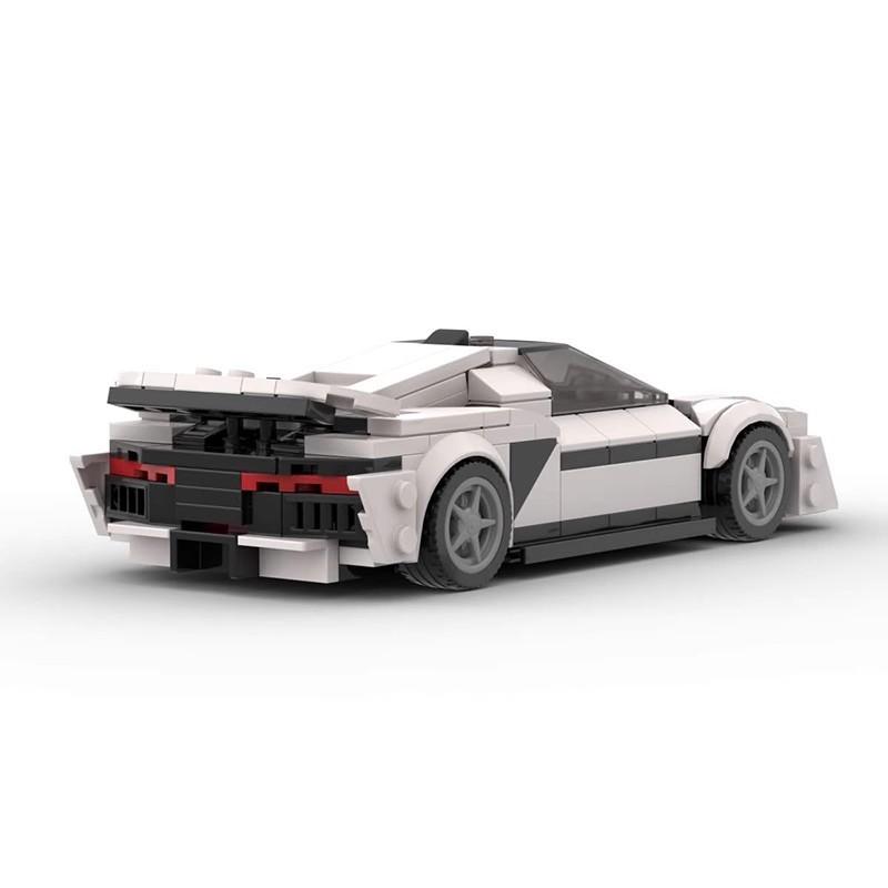 M Building Block Compatible With Lego 106307 Nio Ep9 White, Creative Car Model, Puzzle Assembly Building Block