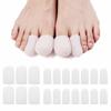 20 Pieces Toe and Nail Caps, 10 Pairs, Toe Caps, Toe Supports, Silicone Toe Cots, Sports