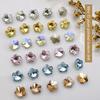 10Pcs Nail Rhinestones Shining Three-dimensional Non-falling Stunning Visual Effect DIY Mini Manicure Plum Blossom Faux Crystal Manicure Store Supply