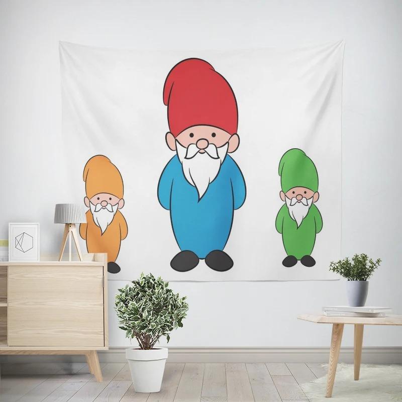 Рождественский новогодний узор для гостиной, спальни, декоративный гобелен