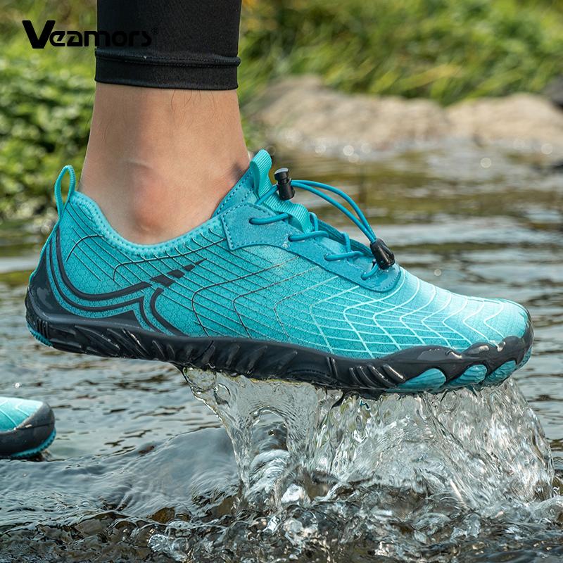 Barefoot Beach Wading Shoes Quick Dry Women's Breathable Water Sports Shoes Men Light Aqua Shoes for Swimming Surfing Fishing