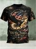 American Flag Eagle 'We Are the People' Print T-Shirt