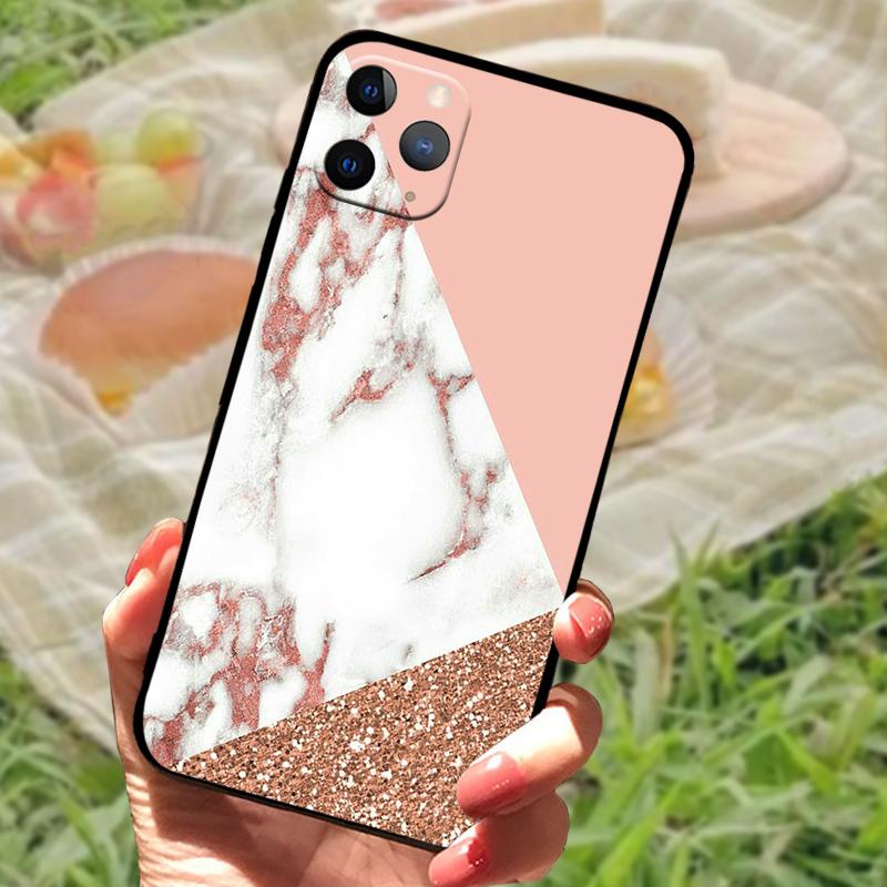 For iPhone 11 Pro Case 11Pro Max Soft Silicone TPU Cute Luxury Printing Phone Coque Cover For iPhone 11 Shockproof Fundas Covers