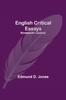 Книга English Critical Essays : Nineteenth Century