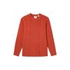 Levis Vintage Knit Crew Neck Loose Wool Sweater Men Sweater Brick-Red A0732-0001