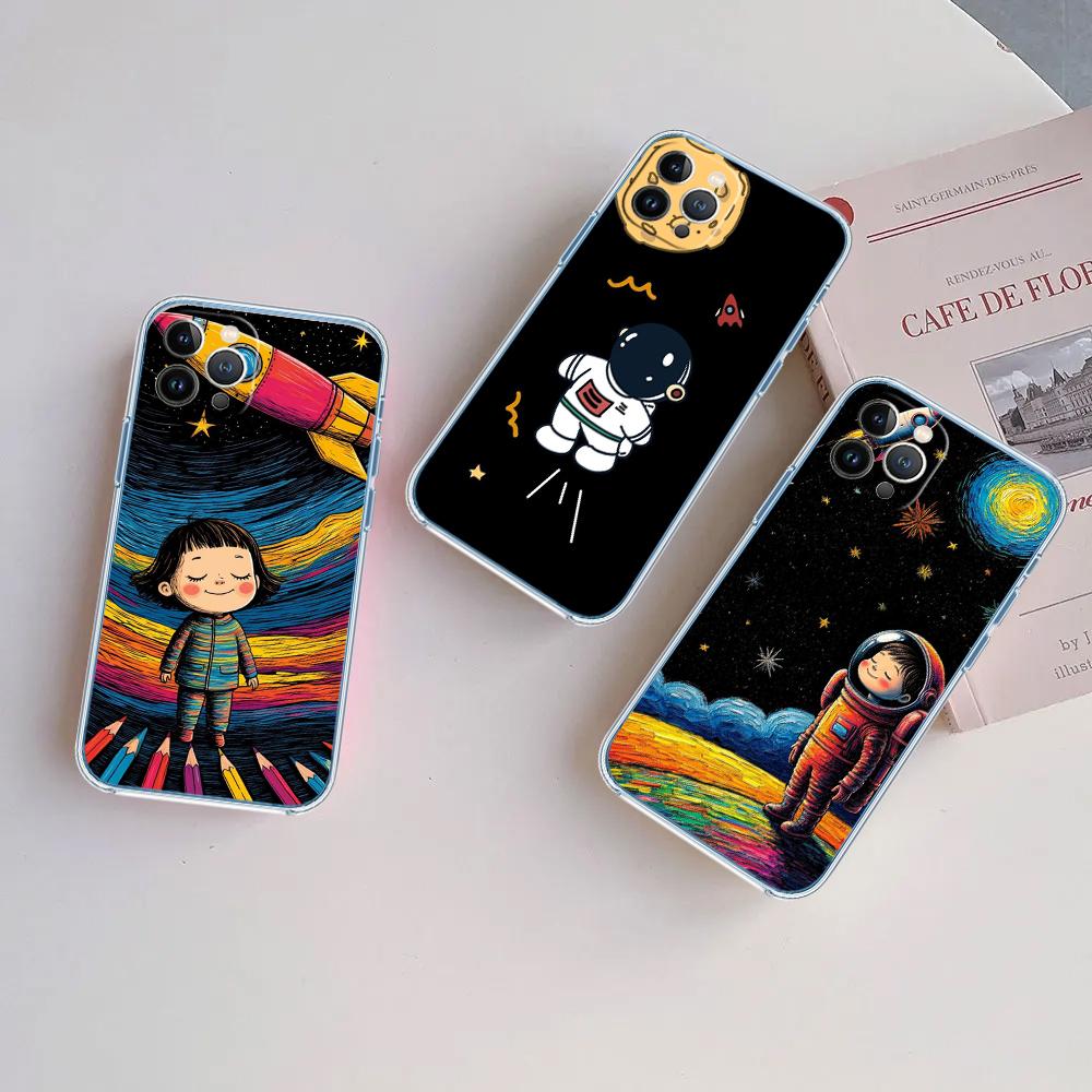 LO12 Космический Чехол-Астронавт Луна для Motorola G10 G20 G30 G31 G32 G34 G35 G41 G42 G50 G51 G52 G55 G60 G60S G62 G71 G72 G75