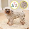 Warm Soft Dog Jumpsuits For Small Medium Dogs Cats Autumn Winter With D-ring Puppy Sweater Clothes Chihuahua Yorkshire Coat Costume
