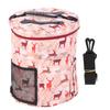 Knitting Storage Bag Portable Crochet Hook Needle Sewing Tool Accessories Case(Large Barrel)