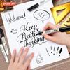 Shuttle Art Marker Art for Pens, Markers, Black, 30-Pack, Quick-Drying, Water-Resistant, Sketching, Drawing, Doodling, Illustrations, etc. (Cart)