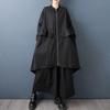 Long Sleeve Oversized Vintage Casual Loose Autumn Spring Trench Coat for Women Outerwear