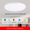 Ультратонкий потолочный светильник полного спектра: Защищающий глаза, трехзащитный дизайн для спальни, кабинета и гостиной