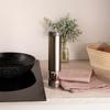 Electric aluminum pepper and salt grinder 22.5 cm