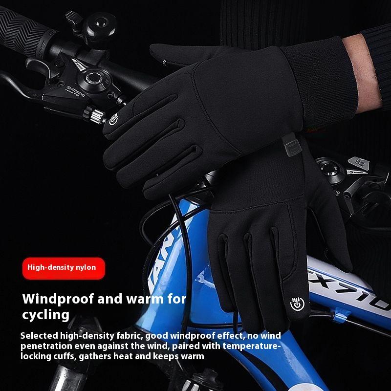 NEW 1Pair Winter Gloves For Men Women-Waterproof Thermal Glove For Cold Weather,Warm Gloves For Cycling,Snow,Touchscreen Finger