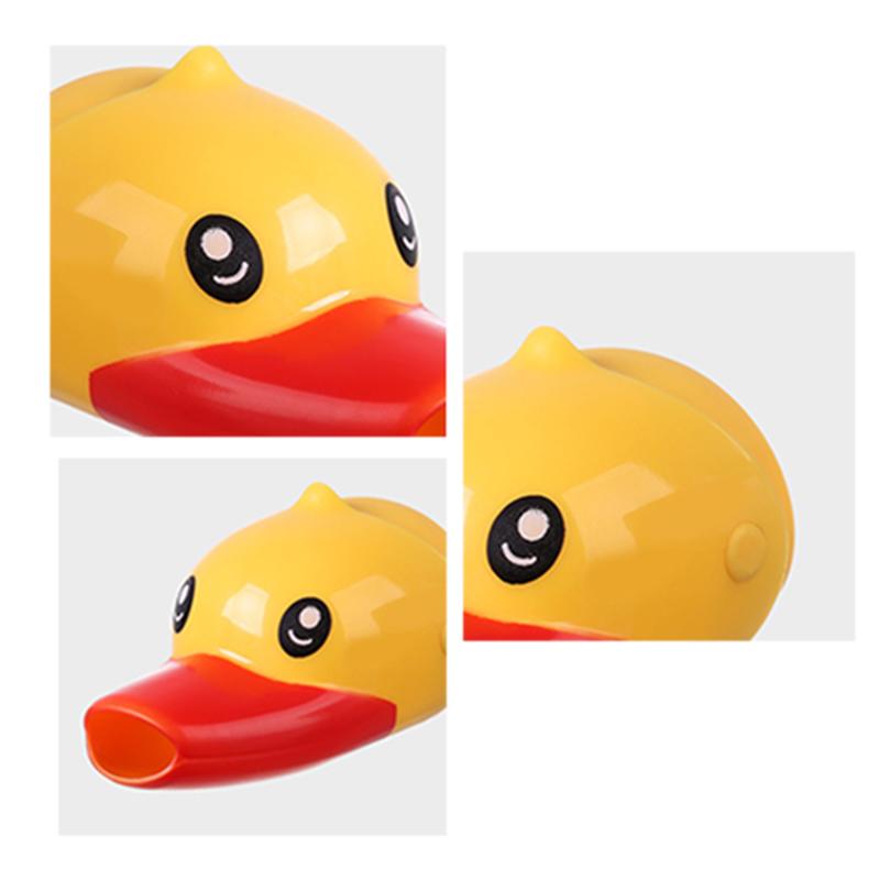 Детский удлинитель для крана для мытья рук, игрушечная утка, удлинитель для крана, мультяшный удлинитель для мытья рук, удлинитель для брызг воды