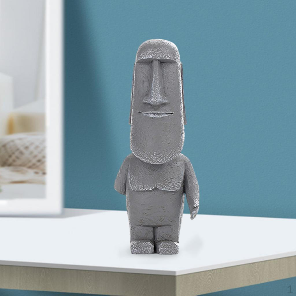 1 Ancient Easter Statue, Massive Megalithic, Monolithic Decoration AHU, Roman for Room ,,