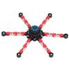 DIY Transformable Fingertip Toy Twisted Deformed Mechanical Stress Relief Toy for Kids AdultsRed