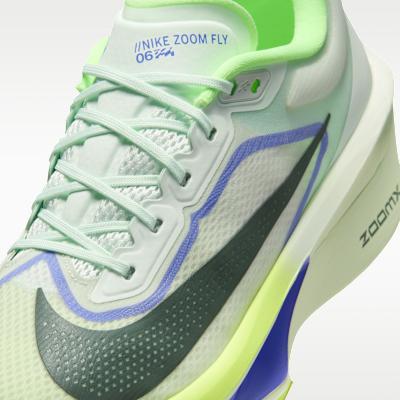 Nike Zoom Fly 6 Едва Зеленый Вольт Ледяной Сапфир