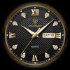 Мужские кварцевые часы, водонепроницаемые, светящийся циркониевый бриллиантовый циферблат, мужские модные кварцевые часы с двойным календарем и дисплеем, деловые часы