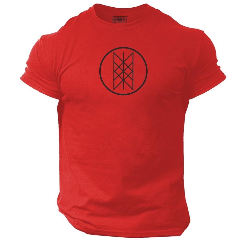Web Of Wyrd T Shirt Gym Clothing Bodybuilding Workout Mma Vikings Thor Odin Top