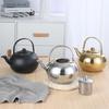 New Stainless Steel Tea Kettle Teapot Lifting Pot with Strainer Restaurant Hotel Hotel Kettle Household Food Grade Teapot