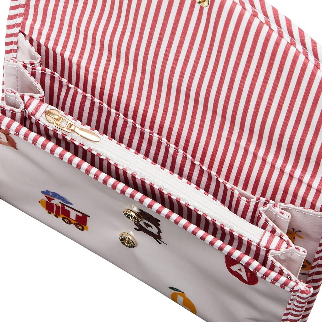 Alphabet pattern mother and child notebook case S PWGG231561 PNK [Gelato Pique]