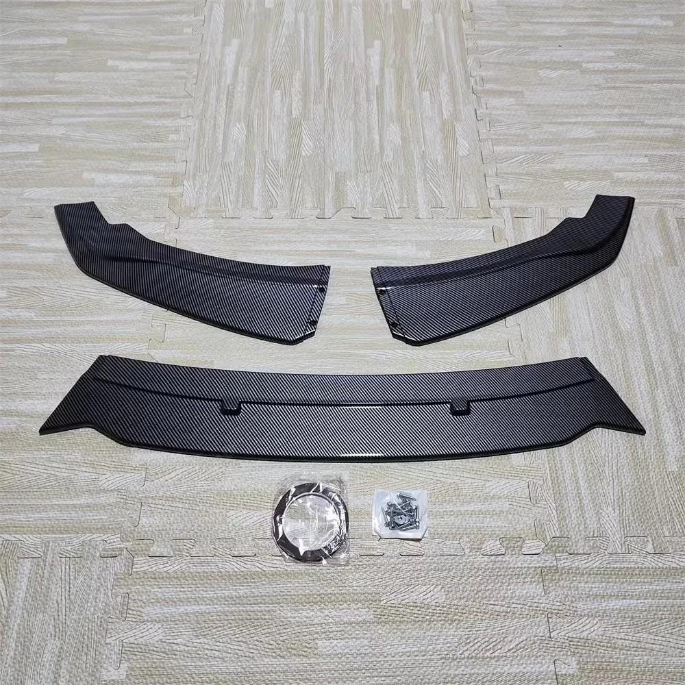 3 шт. Для BMW 1 серии F20 F21 116i 118i 120i 2011-2019 Автомобильный передний бампер Губа Спойлер Разделитель Диффузор Аксессуары Комплект Обвеса Накладка