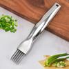 Stainless Steel, Scallion Slicer, Slicer, Creative Kitchen Tool, Vegetable Scallion Slicer, Stainless Steel Scallion Slicer