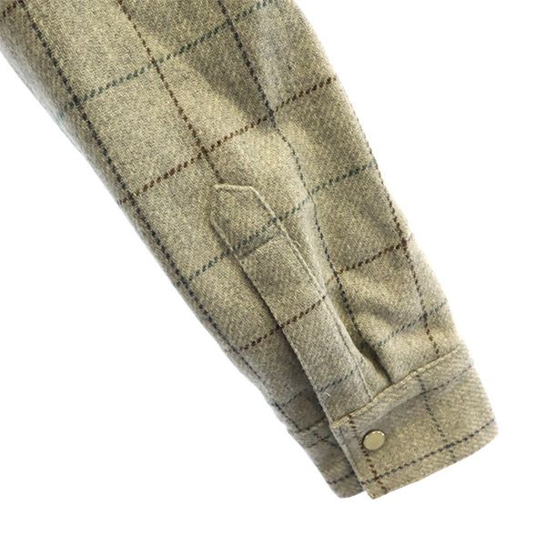 TOCCA Шерстяная куртка в клетку 2 Серая x коричневая Женская Б/У