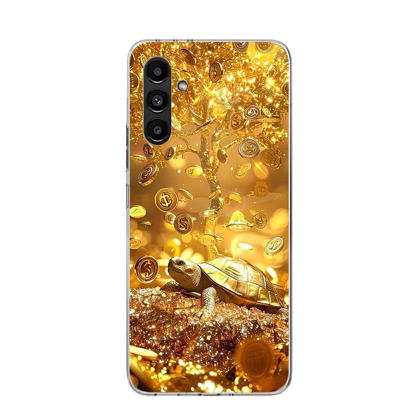 Fine Gold Pattern Printing Case Phone Cover for Samsung Galaxy A17 A16 A15 A14 A13 A56 A55 A54 A53 A36 A35 A34 A33 A26 A25 A24 A