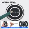 BLZ3   2pcs Car Logo Water Cup Pad Drink Coaster Holder Anti-slip Mat For Mercedes Benz AMG A B C E S G Class W201 W210 W108 W205 W203