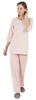 Inkmeso Solid Nightwear Set W  Pyjama For Women Cotton Nightwear 2 Pcs